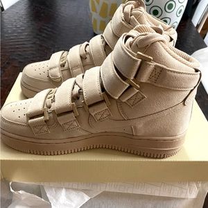 BNB Nike Air Force 1 high top Billie Eilish collab, size men’s 5.5/wmns 7
